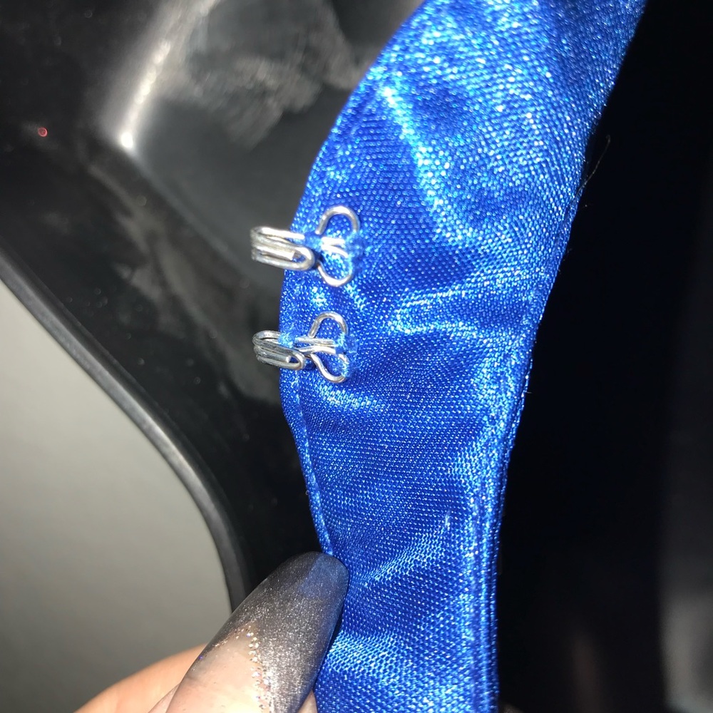 Prom or homecoming blue cocktail dress - Picture 7 of 8